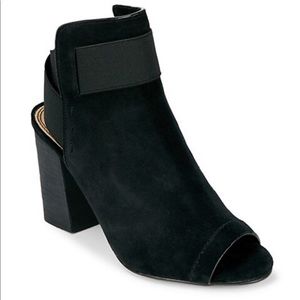 New! Splendid Daina open toe bootie sz 9.5 blk